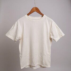 Pro Club Mens Medium White Crewneck Short-Sleeve T-Shirt 100% Cotton